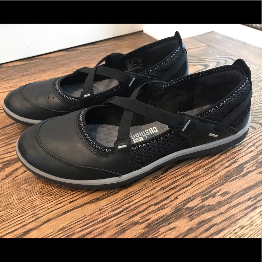 Clarks Privo Mary Jane shoes.